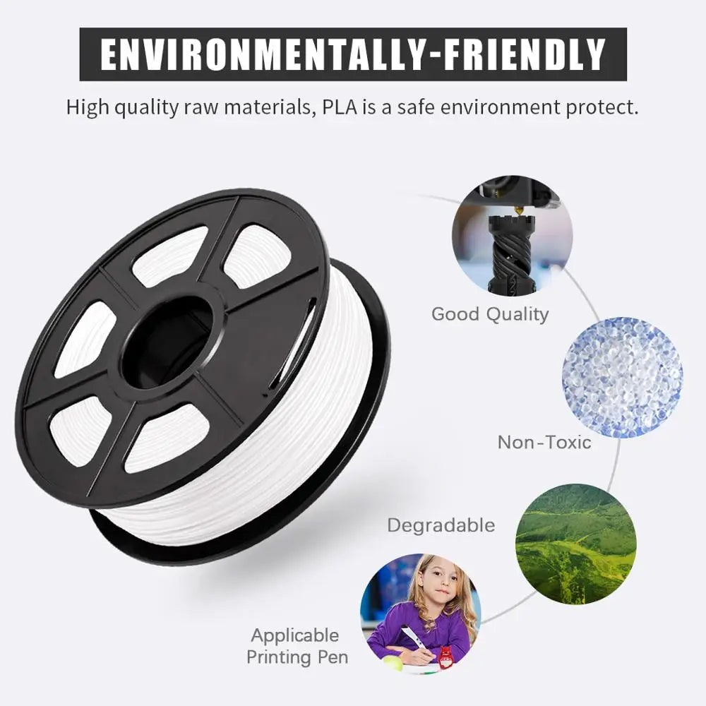 JAYO PLA+ Silk Rainbow 3D Printer Filament β 1.75mm Tri-Color No-Bubble High-Gloss Finish for FDM Printers