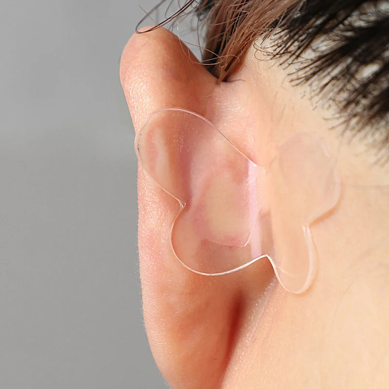 Butterfly-Shaped Elf Ear Stickers Corrector Correction Patch Silicone Patches Tape Cosmetics Ears Primer