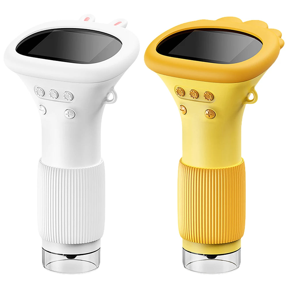 1000X Handheld Digital Microscope 2 Inch IPS Screen Children Biological Insect Coin Magnifier 2MP Lens Mini Portable Microscopes