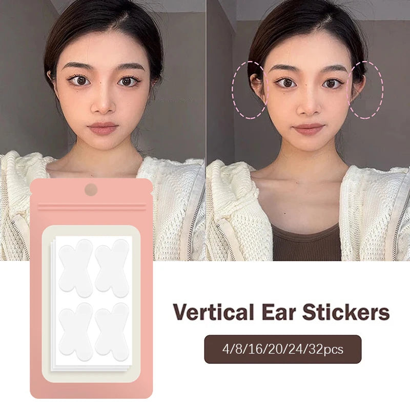 Butterfly-Shaped Elf Ear Stickers Corrector Correction Patch Silicone Patches Tape Cosmetics Ears Primer