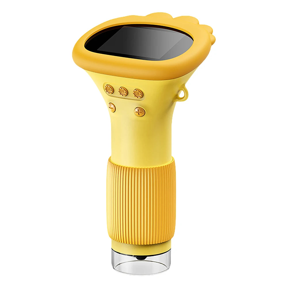 1000X Handheld Digital Microscope 2 Inch IPS Screen Children Biological Insect Coin Magnifier 2MP Lens Mini Portable Microscopes