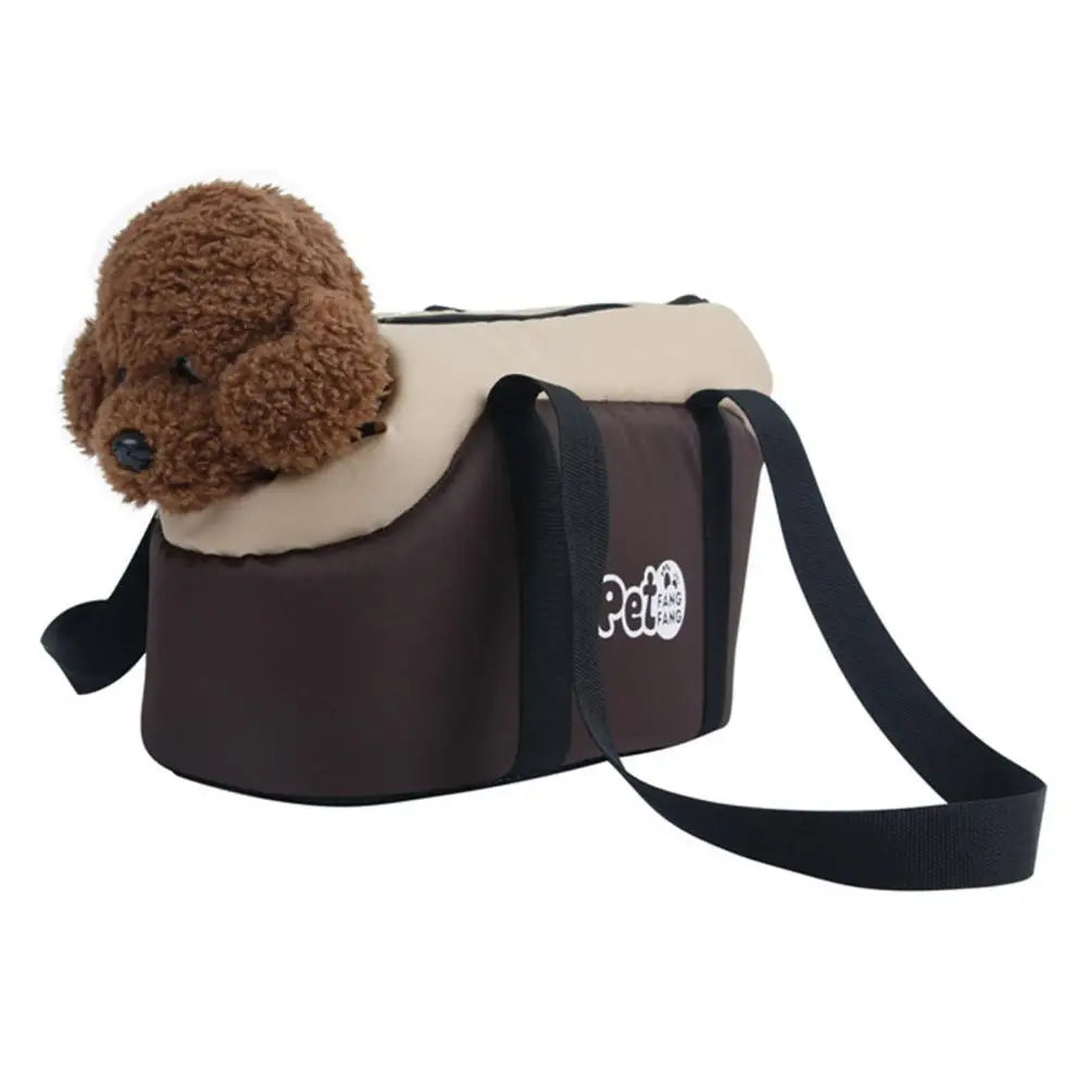 Pet Bag Soft-Sided Adjustable Fabric Interior Pad Carrier Tote for Pet Cat Carrier Outgoing Travel Breathable Pets Handbag
