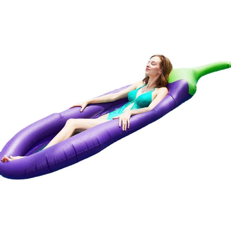 New Outdoor Foldable Water Hammock Inflatable Floating Swimming Pool Mattress Party Lounge Bed Beach Sports Recliner Recreation