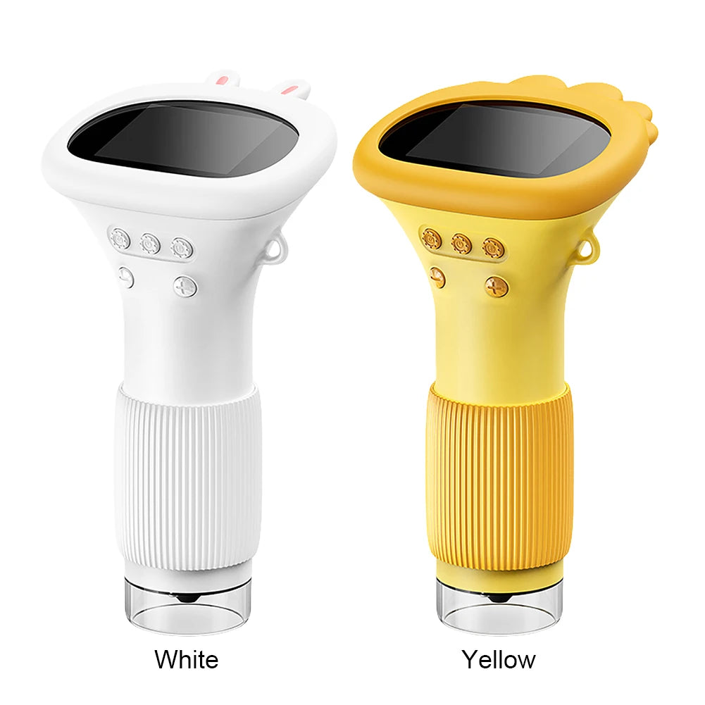 1000X Handheld Digital Microscope 2 Inch IPS Screen Children Biological Insect Coin Magnifier 2MP Lens Mini Portable Microscopes