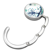 Portable Folding Bag Hook Hanger Purse Handbag Holders Foldable Table Desk Hook Women Hand Bag Organizer Accessories
