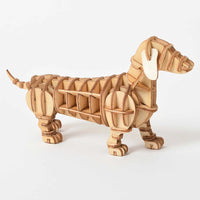Train Model 3D Wooden Puzzle Toy Assembly Animal Model Building Kits for Children Adults Teen Birthday Gift Wooden Building Toys