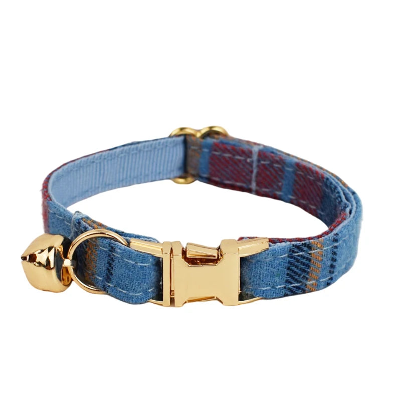 Cat Collar Bowknot Adjustable Safety Personalized pet collar Customized Name Soft