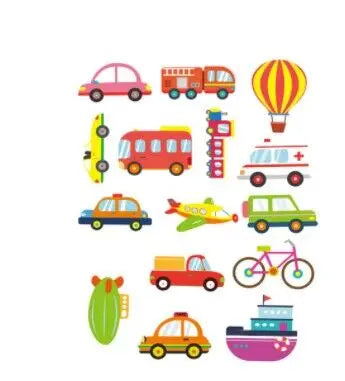 Baby Bathroom Toys Soft EVA Paste Early Educational DIY Puzzles Toys Animal Sticker Bath Baby Water Toys for 0 12 Months 1 Years