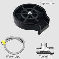 Faucet Glass Rinser High Pressure Cup Washer For Kitchen Sink Glass Beer Coffee Milk Tea Cup Cleaner Bar Accessories Clean Tool