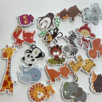 Baby Bathroom Toys Soft EVA Paste Early Educational DIY Puzzles Toys Animal Sticker Bath Baby Water Toys for 0 12 Months 1 Years
