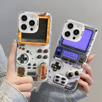 Technology Game Console 2D Printing Phone Case For IPhone 11 12 13 Mini Pro Max 14 15 16 Pro Max Plus Shockproof Laser Back Case