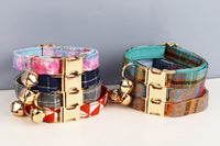 Cat Collar Bowknot Adjustable Safety Personalized pet collar Customized Name Soft