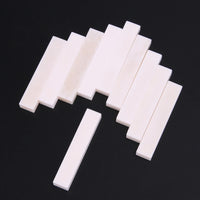 10/5/3Pcs Guitar Bass Real Blank Bone Nut for LP Folk/Classical Guitar Electric Acoustic Guitar Bass Guitar Parts Accessories