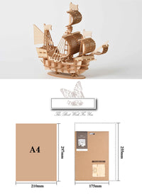Train Model 3D Wooden Puzzle Toy Assembly Animal Model Building Kits for Children Adults Teen Birthday Gift Wooden Building Toys