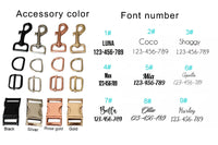 Cat Collar Bowknot Adjustable Safety Personalized pet collar Customized Name Soft