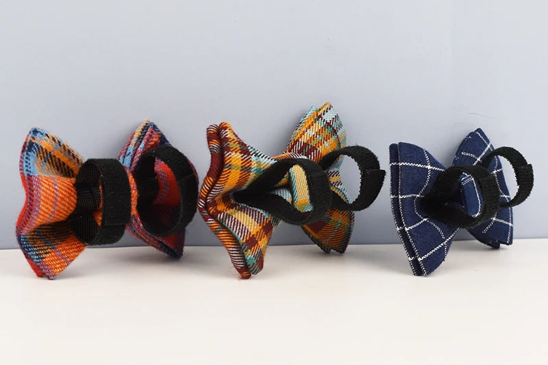 Cat Collar Bowknot Adjustable Safety Personalized pet collar Customized Name Soft