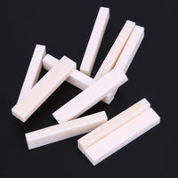 10/5/3Pcs Guitar Bass Real Blank Bone Nut for LP Folk/Classical Guitar Electric Acoustic Guitar Bass Guitar Parts Accessories