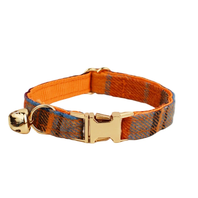 Cat Collar Bowknot Adjustable Safety Personalized pet collar Customized Name Soft