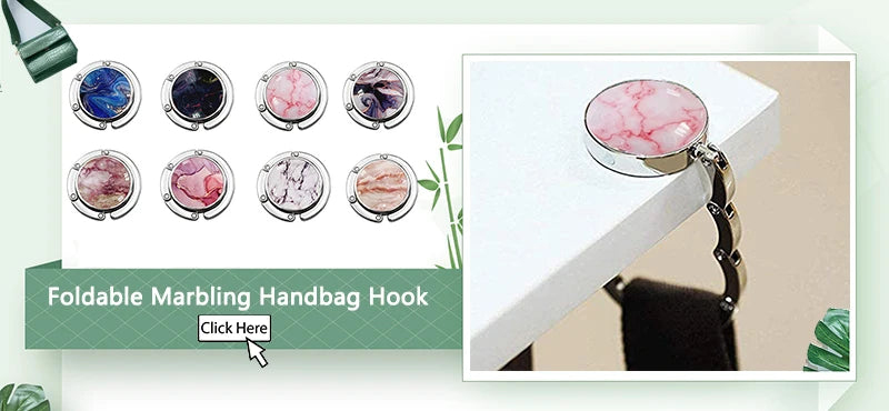 Portable Folding Bag Hook Hanger Purse Handbag Holders Foldable Table Desk Hook Women Hand Bag Organizer Accessories