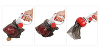 Pet Poop Picker Portable Scooper Animal Waste Sanitary Pickup Remover Dog Outdoor Cleaner Garbage Picker Poop Bag Excrement Tool