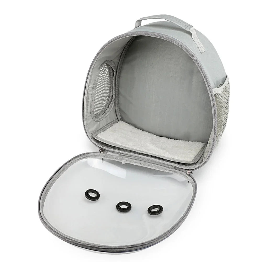 Portable Travel Small Animal Carrier Backpack Breathable Pet Bag For Guinea Pig Bird Rabbit Hedgehog Hamsters Chinchilla