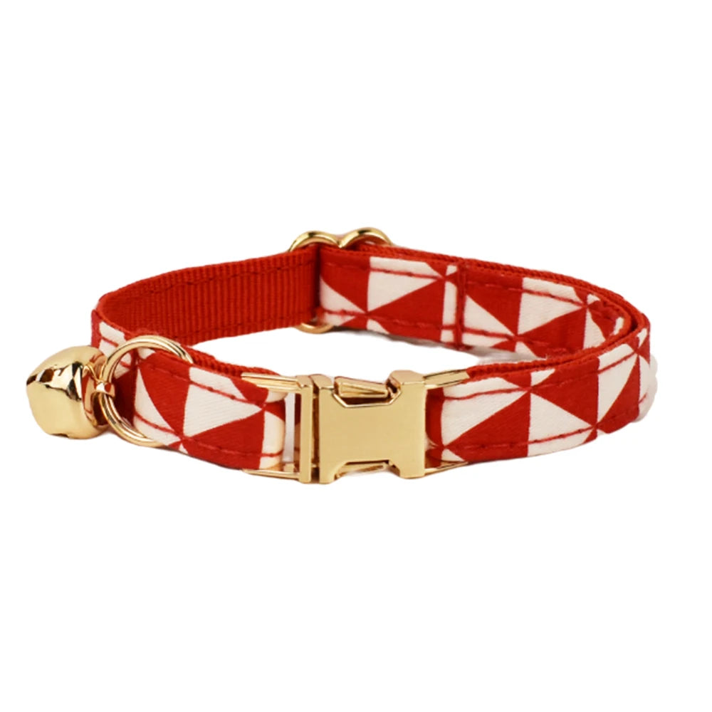 Cat Collar Bowknot Adjustable Safety Personalized pet collar Customized Name Soft