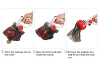 Pet Poop Picker Portable Scooper Animal Waste Sanitary Pickup Remover Dog Outdoor Cleaner Garbage Picker Poop Bag Excrement Tool