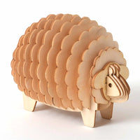 Train Model 3D Wooden Puzzle Toy Assembly Animal Model Building Kits for Children Adults Teen Birthday Gift Wooden Building Toys